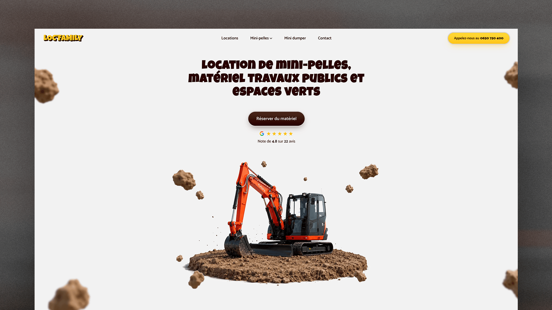 Aperçu du projet LocFamily